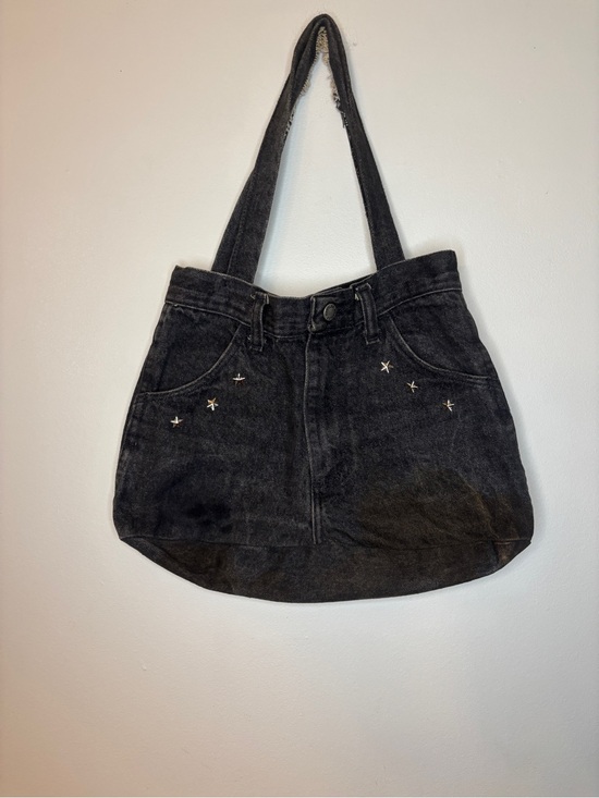 Rustler Handbags - Vintage 80’s handmade rustler Jean Star-Stud Shoulder Bag